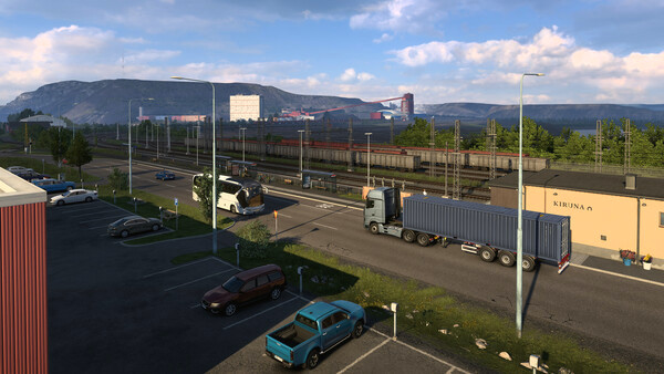 Игра Euro Truck Simulator 2 - Nordic Horizons, скриншот