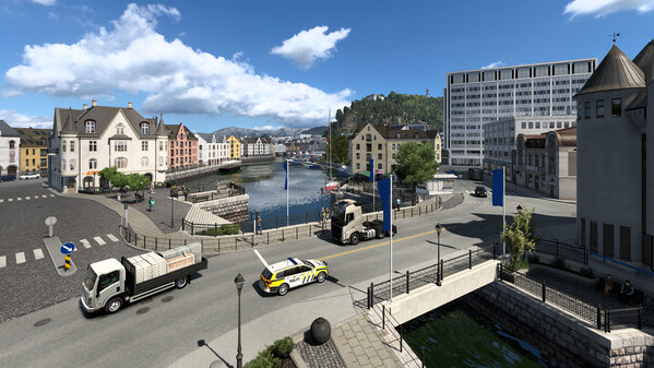 Игра Euro Truck Simulator 2 - Nordic Horizons, скриншот