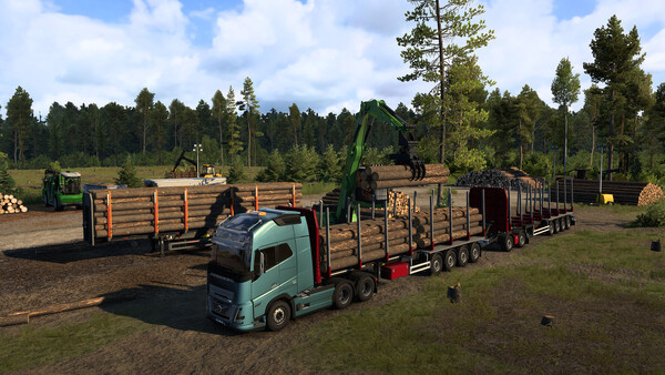 Игра Euro Truck Simulator 2 - Nordic Horizons, скриншот
