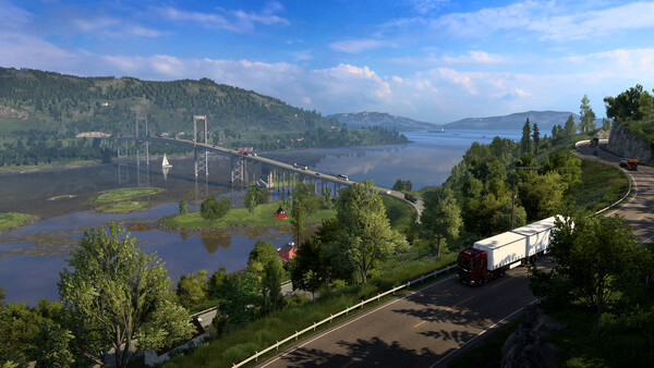 Игра Euro Truck Simulator 2 - Nordic Horizons, скриншот
