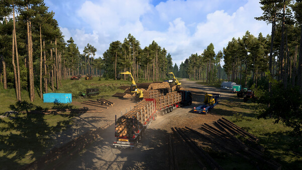 Игра Euro Truck Simulator 2 - Nordic Horizons, скриншот
