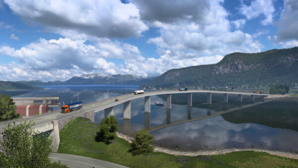 Игра Euro Truck Simulator 2 - Nordic Horizons, скриншот