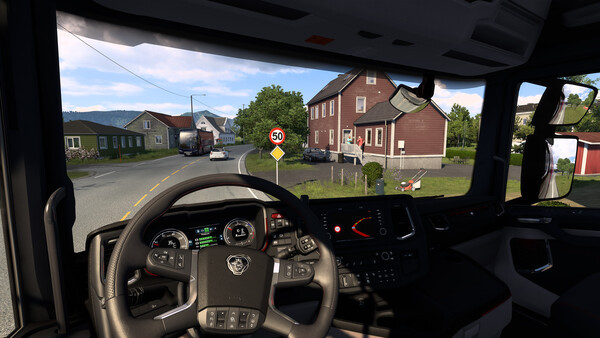 Игра Euro Truck Simulator 2 - Nordic Horizons, скриншот