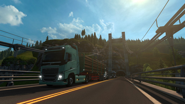 Игра Euro Truck Simulator 2 - Scandinavia, скриншот