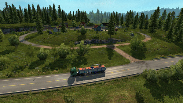 Игра Euro Truck Simulator 2 - Scandinavia, скриншот