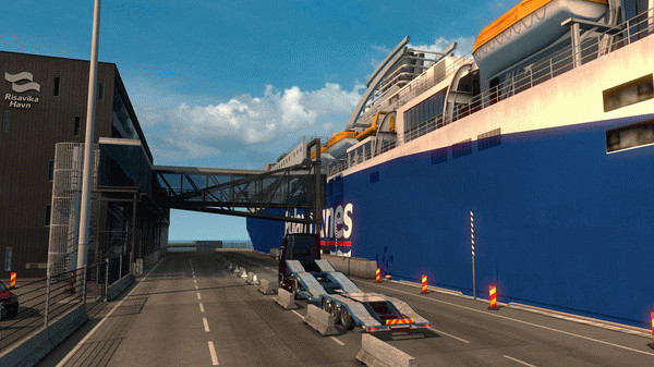Игра Euro Truck Simulator 2 - Scandinavia, скриншот