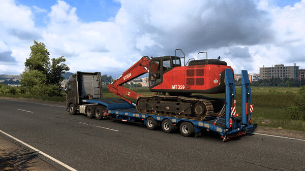 Игра Euro Truck Simulator 2 - Schwarzmüller Trailer Pack, скриншот