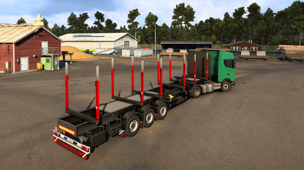 Игра Euro Truck Simulator 2 - Schwarzmüller Trailer Pack, скриншот