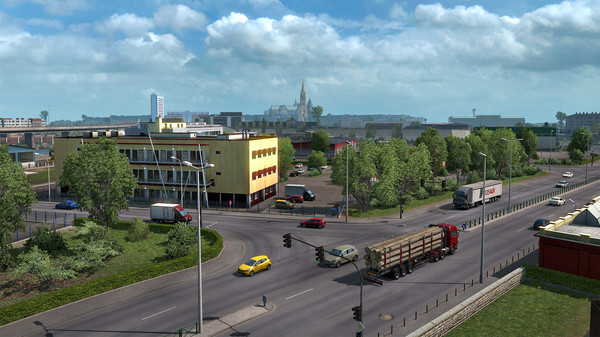 Игра Euro Truck Simulator 2, скриншот