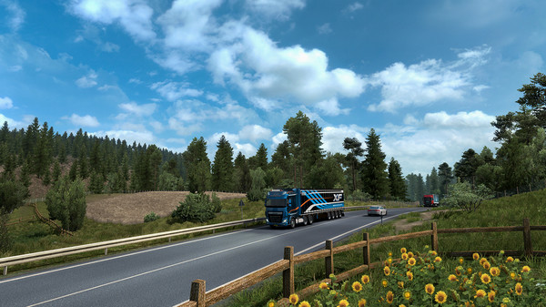 Игра Euro Truck Simulator 2, скриншот
