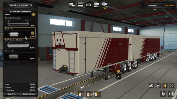 Игра Euro Truck Simulator 2, скриншот