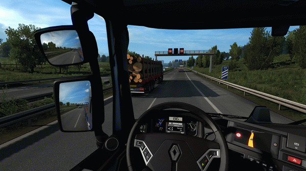 Игра Euro Truck Simulator 2, скриншот