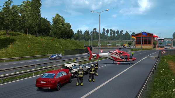 Игра Euro Truck Simulator 2, скриншот