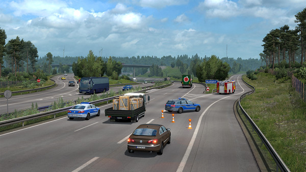 Игра Euro Truck Simulator 2, скриншот
