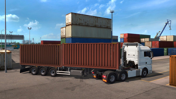 Игра Euro Truck Simulator 2, скриншот