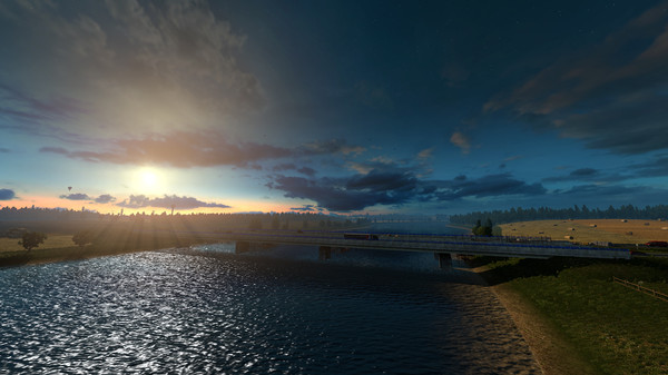 Игра Euro Truck Simulator 2, скриншот