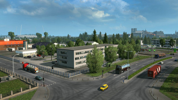 Игра Euro Truck Simulator 2, скриншот