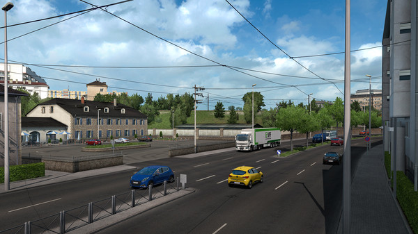 Игра Euro Truck Simulator 2, скриншот