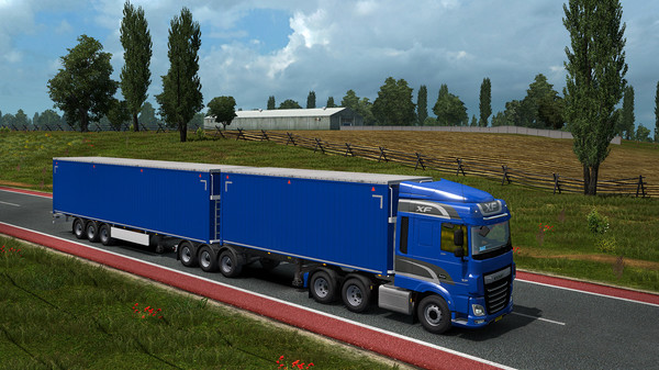 Игра Euro Truck Simulator 2, скриншот