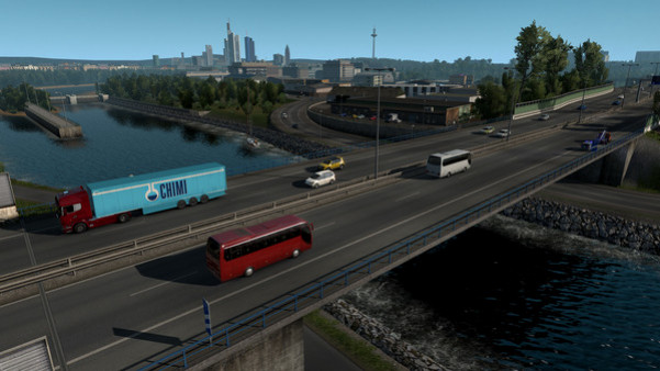 Игра Euro Truck Simulator 2, скриншот