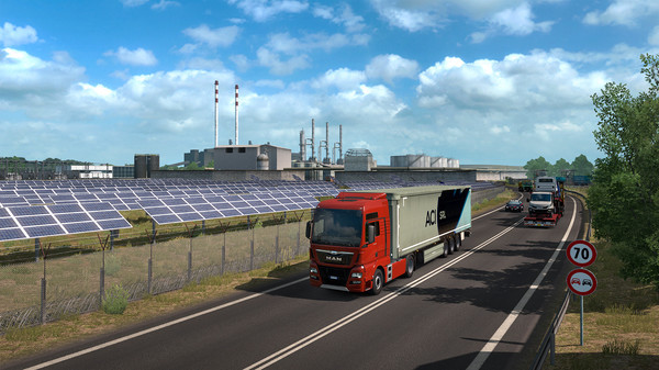 Игра Euro Truck Simulator 2, скриншот