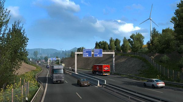 Игра Euro Truck Simulator 2, скриншот