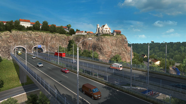 Игра Euro Truck Simulator 2, скриншот