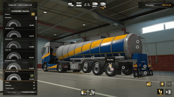 Игра Euro Truck Simulator 2, скриншот