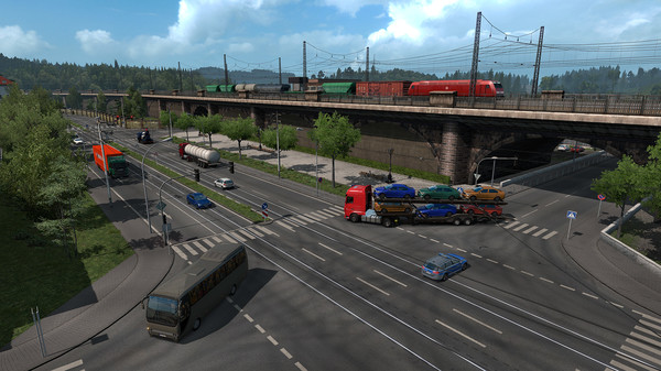 Игра Euro Truck Simulator 2, скриншот