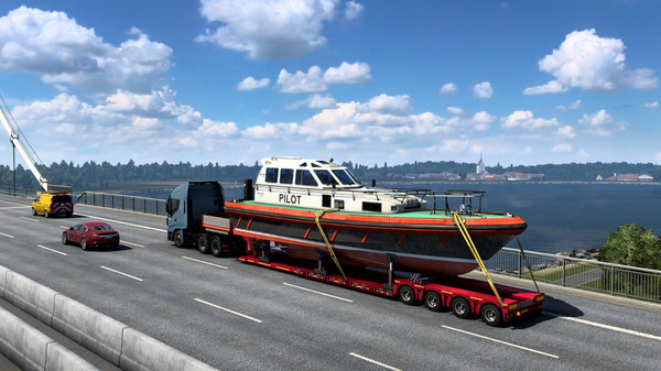 Игра Euro Truck Simulator 2 - Special Transport, скриншот