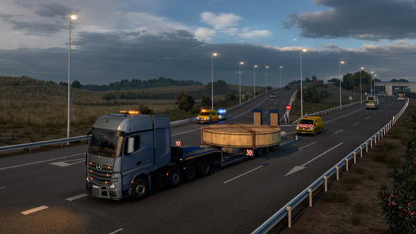 Игра Euro Truck Simulator 2 - Special Transport, скриншот