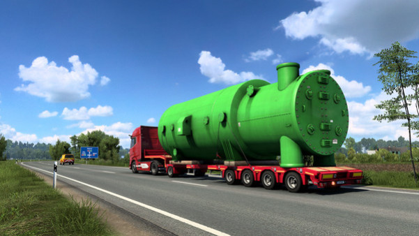 Игра Euro Truck Simulator 2 - Special Transport, скриншот
