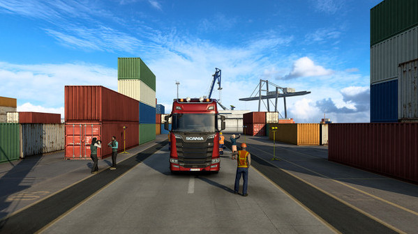 Игра Euro Truck Simulator 2 - Special Transport, скриншот