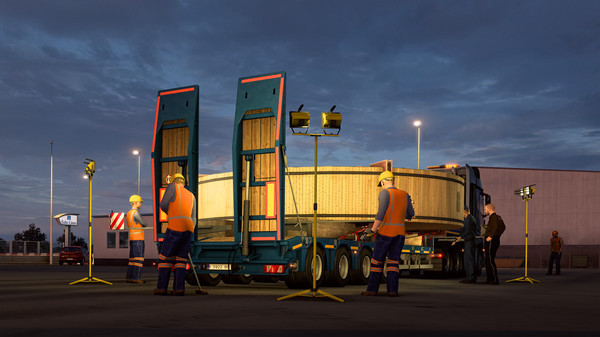 Игра Euro Truck Simulator 2 - Special Transport, скриншот
