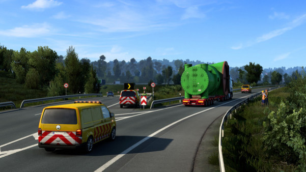 Игра Euro Truck Simulator 2 - Special Transport, скриншот