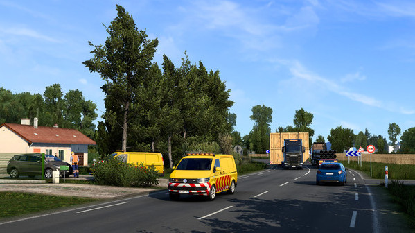 Игра Euro Truck Simulator 2 - Special Transport, скриншот