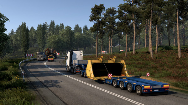 Игра Euro Truck Simulator 2 - Special Transport, скриншот