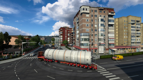 Игра Euro Truck Simulator 2 - Special Transport, скриншот