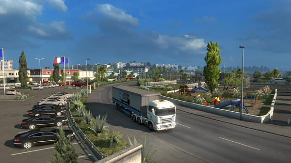 Игра Euro Truck Simulator 2 - Vive la France !, скриншот