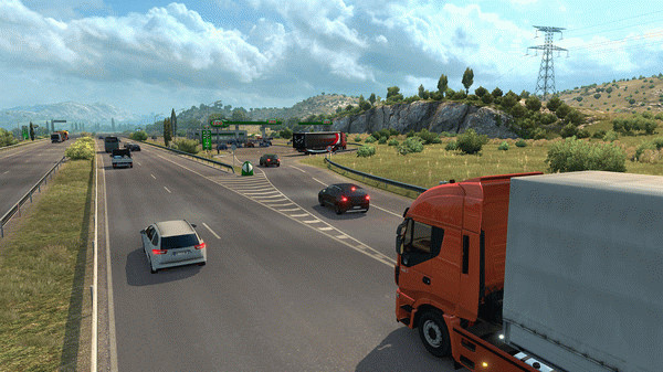 Игра Euro Truck Simulator 2 - Vive la France !, скриншот