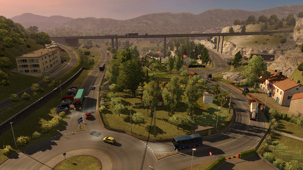 Игра Euro Truck Simulator 2 - Vive la France !, скриншот