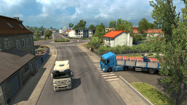 Игра Euro Truck Simulator 2 - Vive la France !, скриншот