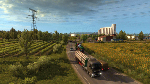Игра Euro Truck Simulator 2 - Vive la France !, скриншот