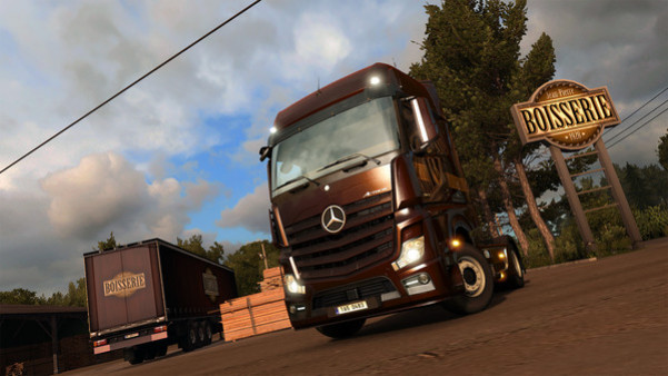 Игра Euro Truck Simulator 2 - Vive la France !, скриншот