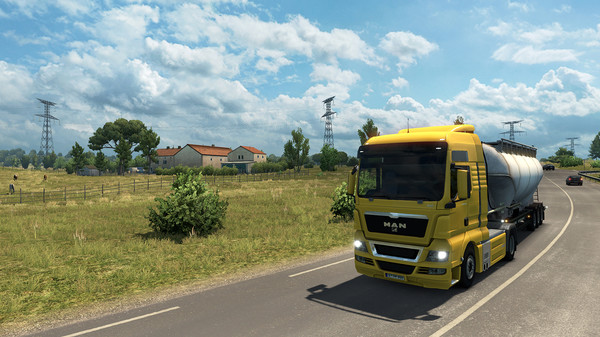 Игра Euro Truck Simulator 2 - Vive la France !, скриншот
