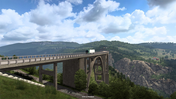 Игра Euro Truck Simulator 2 - West Balkans, скриншот