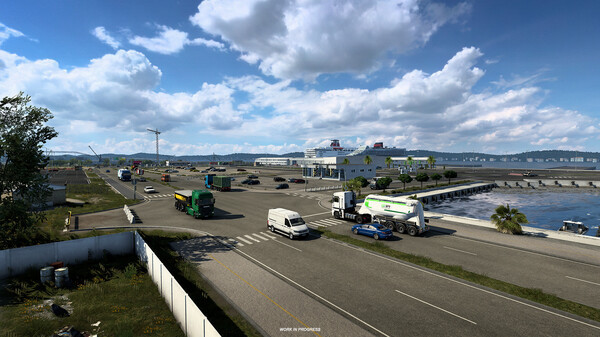 Игра Euro Truck Simulator 2 - West Balkans, скриншот