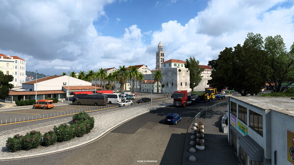 Игра Euro Truck Simulator 2 - West Balkans, скриншот