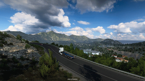 Игра Euro Truck Simulator 2 - West Balkans, скриншот