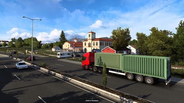 Игра Euro Truck Simulator 2 - West Balkans, скриншот